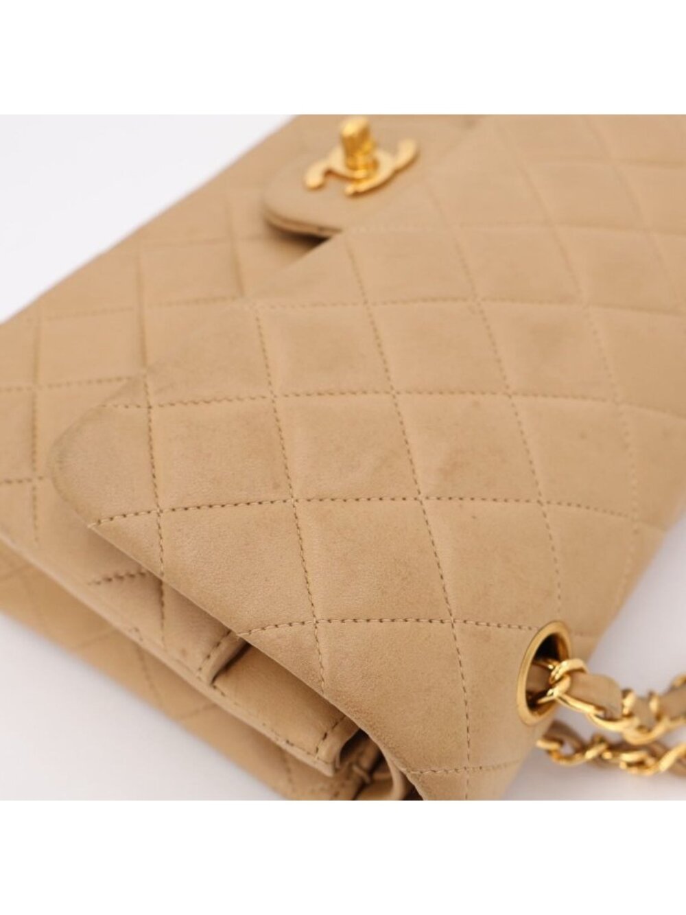 Chanel Quilted 25 Lambskin Double Flap Chain - Picture 11 of 12